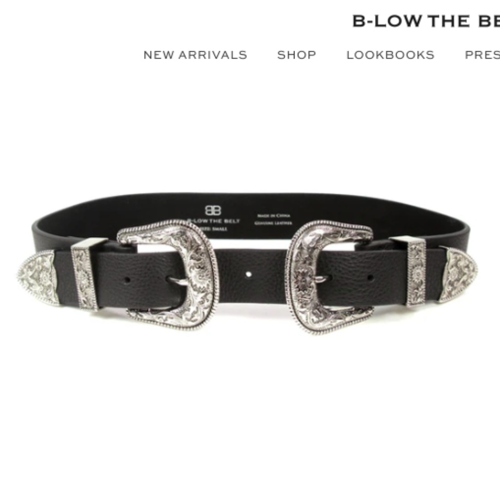 Double Western Belt Bri Bir B-Low The Belt